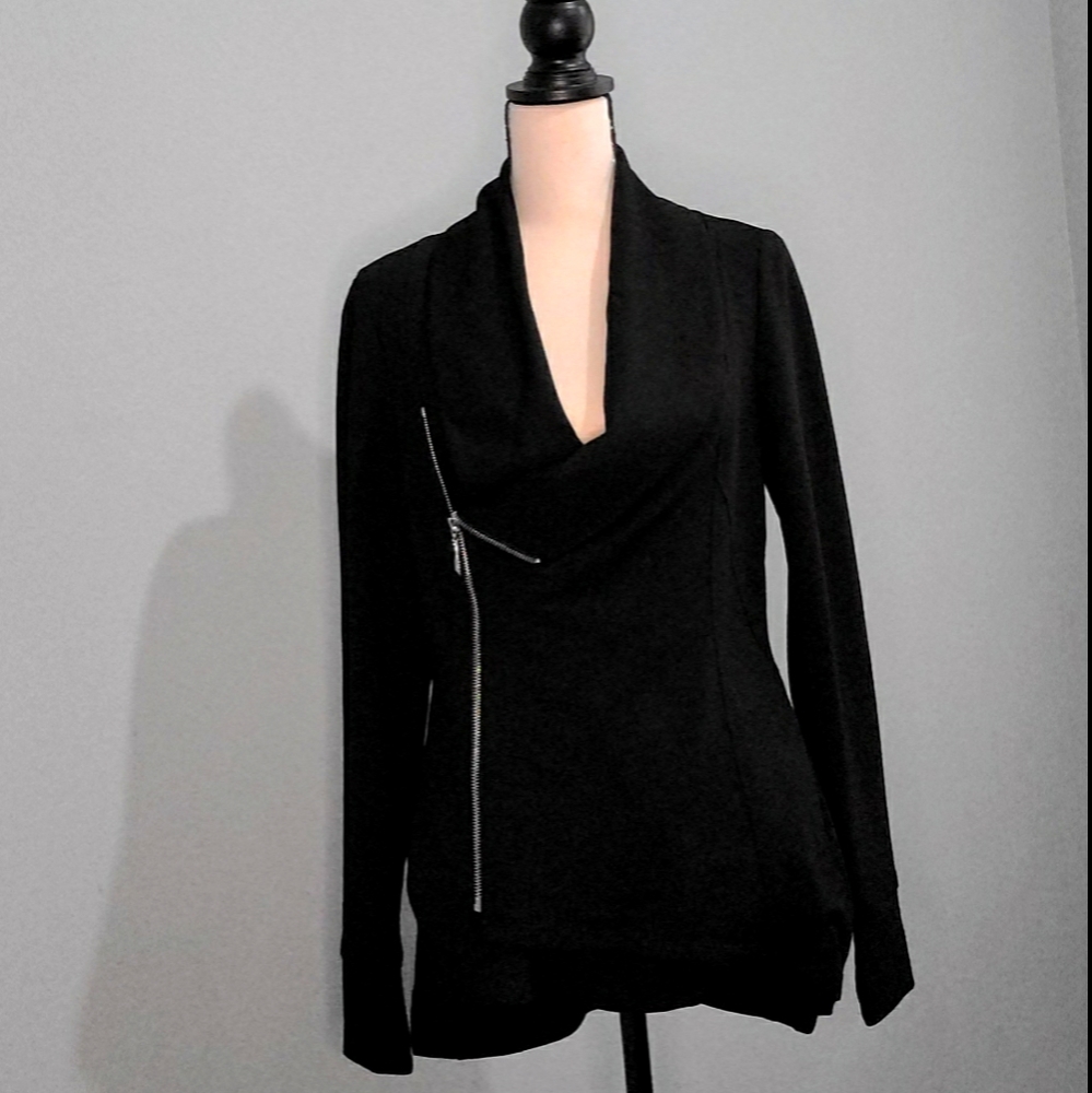 White House Black Market side zip jacket